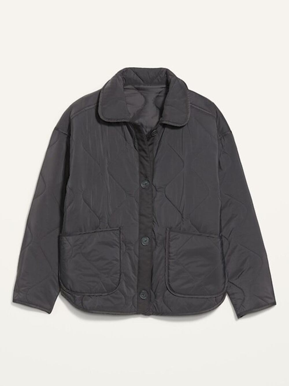 Old Navy Oversized Quilted Utility Jacket for Women Size 3X